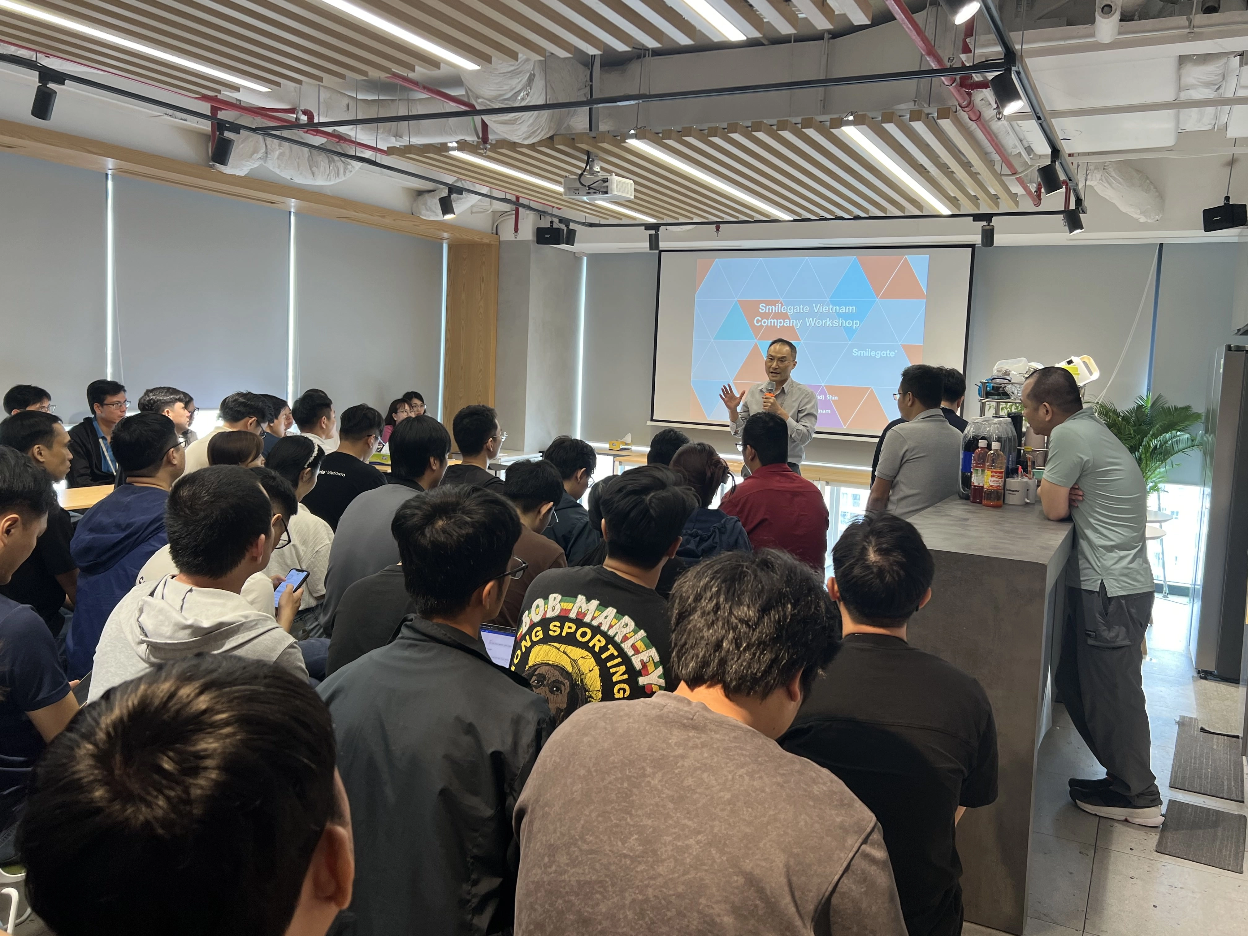 All hands meeting
