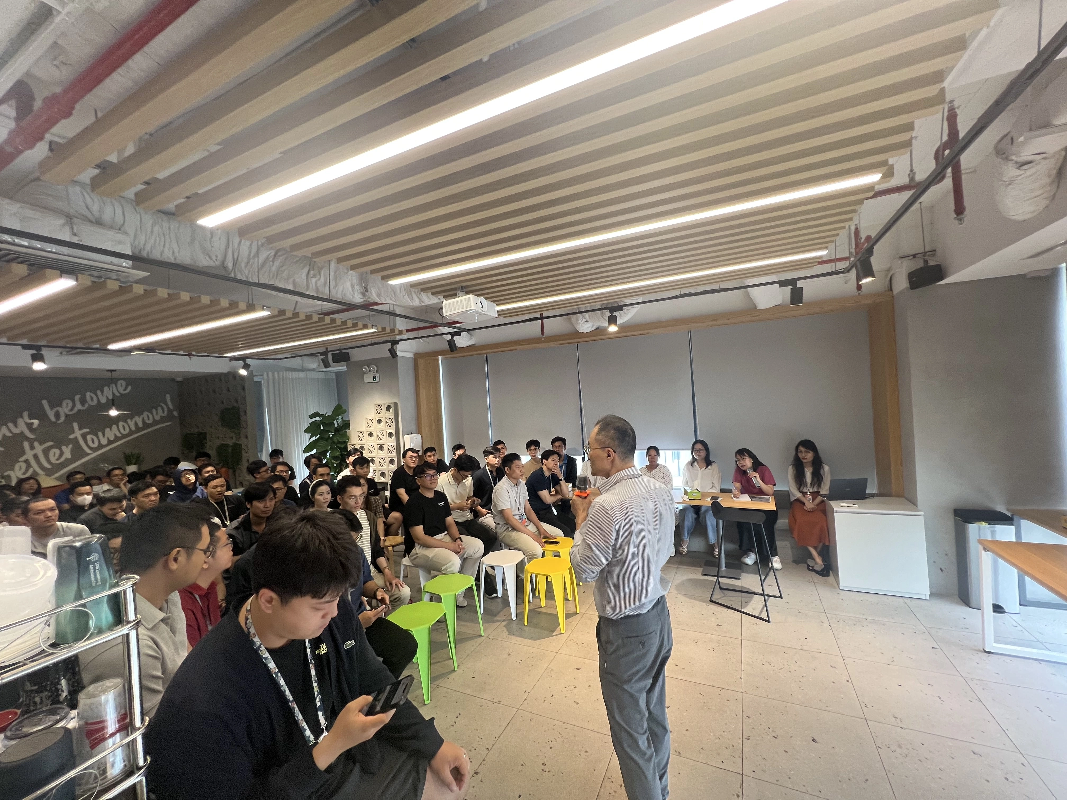 All hands meeting